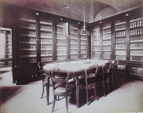 Santa Francesca Romana professor's reading room