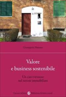 Copertina del libro Valore e businness sostenibile di Marano