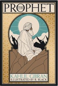 Copertina del libro "The Prophet" di Kahlil Gibran